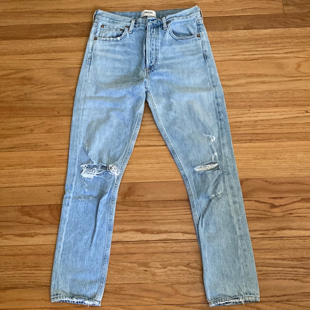 Agolde Jamie high rise classic jeans